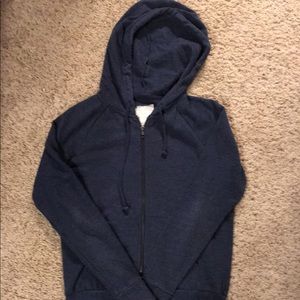 Zip up sweatshirt